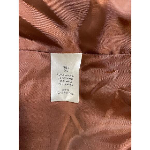 Aggi By Halewski 'Giada' Red Jacket Size XS - Picture 5 of 5